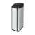 Lamart 45L Touchless Trash Can, Stainless Steel with Black Lid