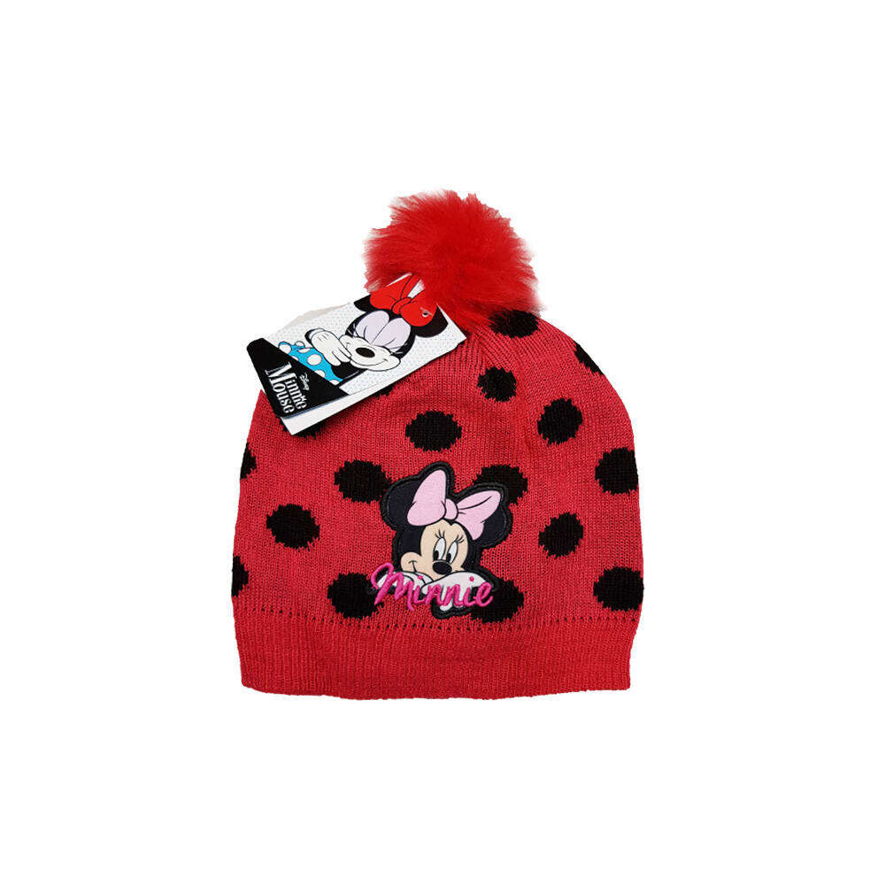 Disney kislány Sapka - Minnie Mouse - piros