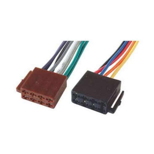 ISO connector pair, 2 x socket