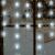 Cortina luminoasă LED stea, alb rece, decorațiune de Crăciun