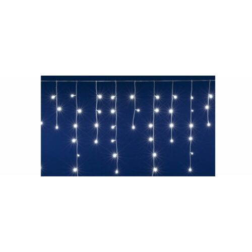 Ghirlandă luminoasă LED tip țurțuri, 5m, 200 LED, conectabilă, alb rece