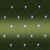 LED outdoor mesh, 160 cool white LEDs, 2 x 1.5 m, green wire, 5 m power cable 82306118