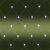 LED outdoor mesh, 160 cool white LEDs, 2 x 1.5 m, green wire, 5 m power cable 82306118
