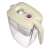 Laica water filter pitcher, top view, cream color