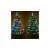 Micro LED fairy lights with 12 programs, RGB color changing, 100 LEDs, decorating a Christmas tree