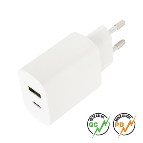 20W USB-Wandladegerät mit Quick Charge und Power Delivery