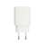 Biała ładowarka sieciowa USB z QC i PD, 20W
