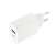 USB wall charger with QC and PD, 20W, angled view