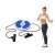 Twister fitness disc with resistance bands for core workout