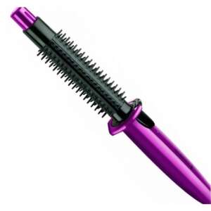 Remington CB4N steam hair styler, purple, close-up of the curling brush - Hair curler