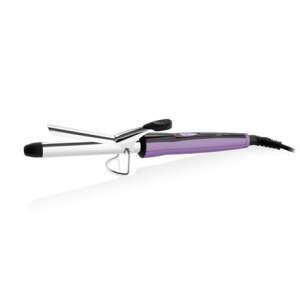 ETA Rosalia hair curler, purple, 19 mm, stainless steel, 180 degrees Celsius, for creating curls - Hair styling brush