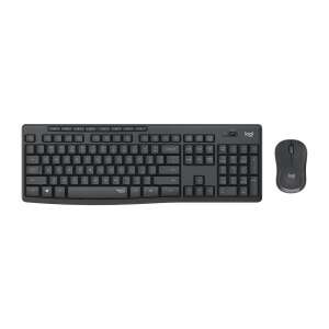 Logitech MK295 Silent Wireless Combo klávesnica Obsahuje myš USB QWERTZ Nemecký Grafit (920-009794) 81870818 - Logitech Klávesnice
