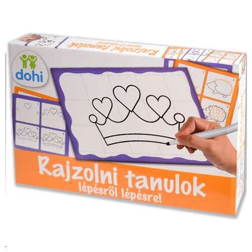 Rajzolni tanulok lépésről lépésre lányos csomag  (510/02) (510/02)