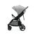 Kinderkraft Rine stroller with large shopping basket, lightweight design