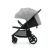 Kinderkraft Rine stroller side view, adjustable canopy and storage basket
