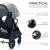 Kinderkraft Rine stroller features, cup holder, swivel bumper bar, easy access basket, practical brake