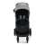 Kinderkraft Rine stroller, front view, grey and black