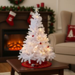 Pepita Premium Lux extra thick white Artificial Spruce 0,4m 144027012 - Pepita Artificial Christmas Tree