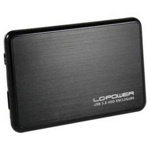 LC-POWER USB 3.0 carcasă pentru hard disk, negru, carcasă externă pentru hard disk - LC-power