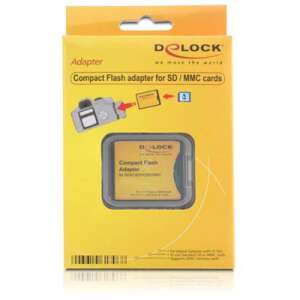 DeLOCK Compact Flash > SDHC / MMC memória kártya adapter 69498630 
