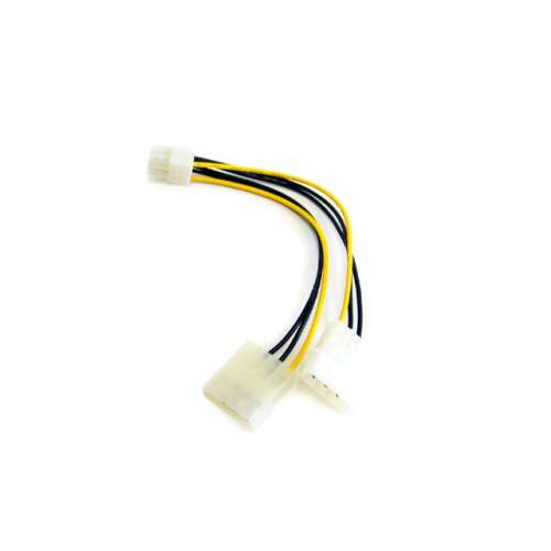 Kabel adaptera Goobay zasilacz 2x Molex -&gt; VGA PCI-e 6pin