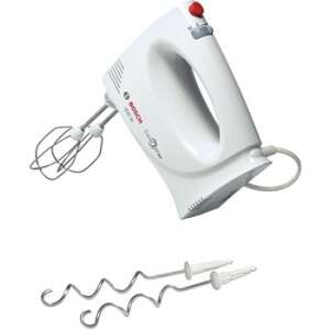 Bosch MFQ3030 hand mixer, white, 350W, with beaters and dough hooks - Kitchen & dining
