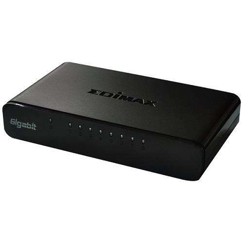 Edimax ES-5800G V3 SOHO Gigabit Switch, 8-portový, čierny