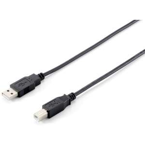 Cablu USB A la USB B, 1 metru, negru - Cabluri de date