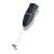 SEVERIN milk frother with stainless steel whisk, black