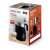Sencor SMF 4000BK Milk Frother and Warmer, black, with stainless steel milk jug and clear lid