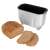 Sencor SBR0770WH bread maker, baking pan and slices of bread