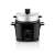 Eta Granello rice cooker, black, with steamer