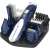 Remington PG6045 All-in-One Grooming Kit, blue, with multiple attachments for beard, body, and hair trimming