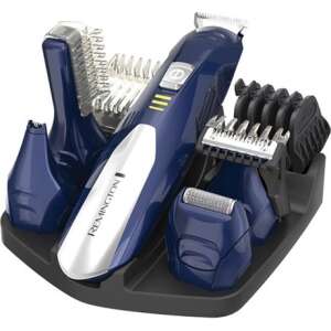Remington PG6045 All-in-One-Grooming-Set, blau, mit mehreren Aufsätzen zum Trimmen von Bart, Körper und Haaren - Kosmetikgeräte & Zubehör