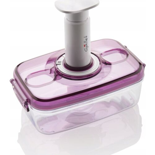 Gallet vacuum food storage container set with pump, airtight food preservation