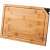 Lamart bamboo cutting board with knife sharpener