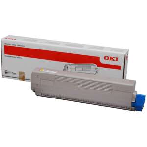 Oki C822 laserski toner original Yellow 7,3K 44844613 108658007 - Printer i skener