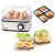 Adler Egg Cooker with Fried Egg Mold and Boiled Egg Sandwich
