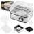 Adler AD4486 egg boiler, 8 eggs, stainless steel, with accessories