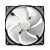 Közelkép a Noiseblocker NB-eLoop B12-3 120mm csendes PC ventilátorról