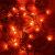 Close-up of Home by Somogyi red LED string lights