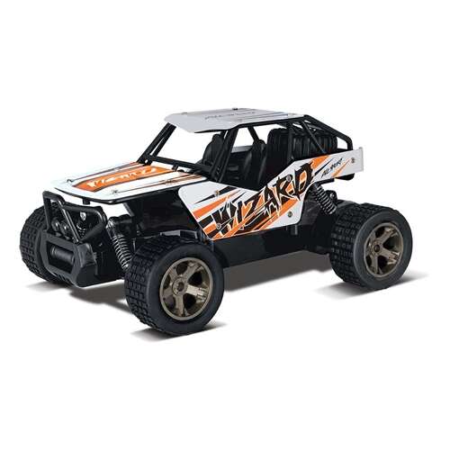 Buddy Toys RC Buggy terenowy, biały i pomarańczowy, skala 1:20