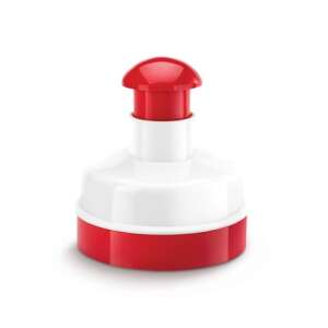 Metaltex formă pentru chifteluțe, plastic roșu și alb, MX251725 - Grătar de grădină, unelte de gătit