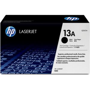 HP 13A Черна LaserJet Тонер Касета Q2613A - Изглед отпред на Кутия - Принтер и скенер