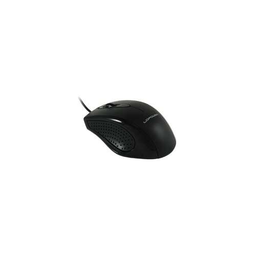 Mouse LC-Power M710B, 509801, Optic, USB, cu fir, 800 DPI, 3 butoane, Negru (LC-M710B) 69539195