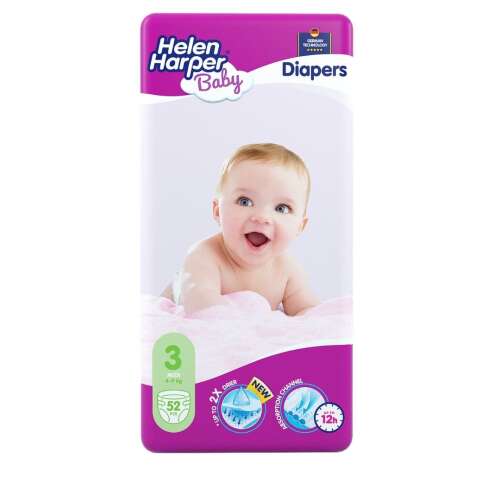 Scutece Helen Harper Panama Baby 4-9kg Midi 3 (52buc) 31922851