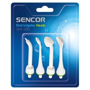 Sencor SOX 005 Oral Irrigator Heads, 5 replacement tips for Sencor oral irrigators - Sencor