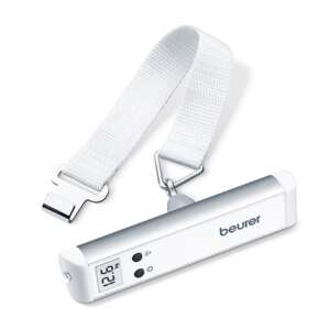 Beurer LS10 luggage scale, white, digital, with strap, for weighing suitcases and bags - Luggage Accessory