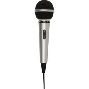 Somogyi Mikrofon M41 dynamisches Mikrofon, silber, schwarz, verkabelt - Mikrofone