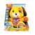 Winfun Interaktives Welpen Plüschspielzeug, Gelb, 25cm, Lernspielzeug für Babys, Spielt Musik, Leuchtet, Lehrt ABC, Körperteile, Verpackung